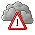 Vädervarning från Meteoalarm.eu Vädervarning
